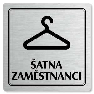 Piktogram Šatna zaměstnanci